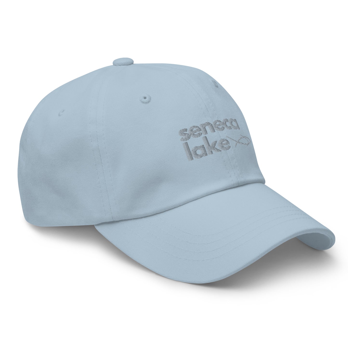 Dad hat - Seneca Lake simple fish