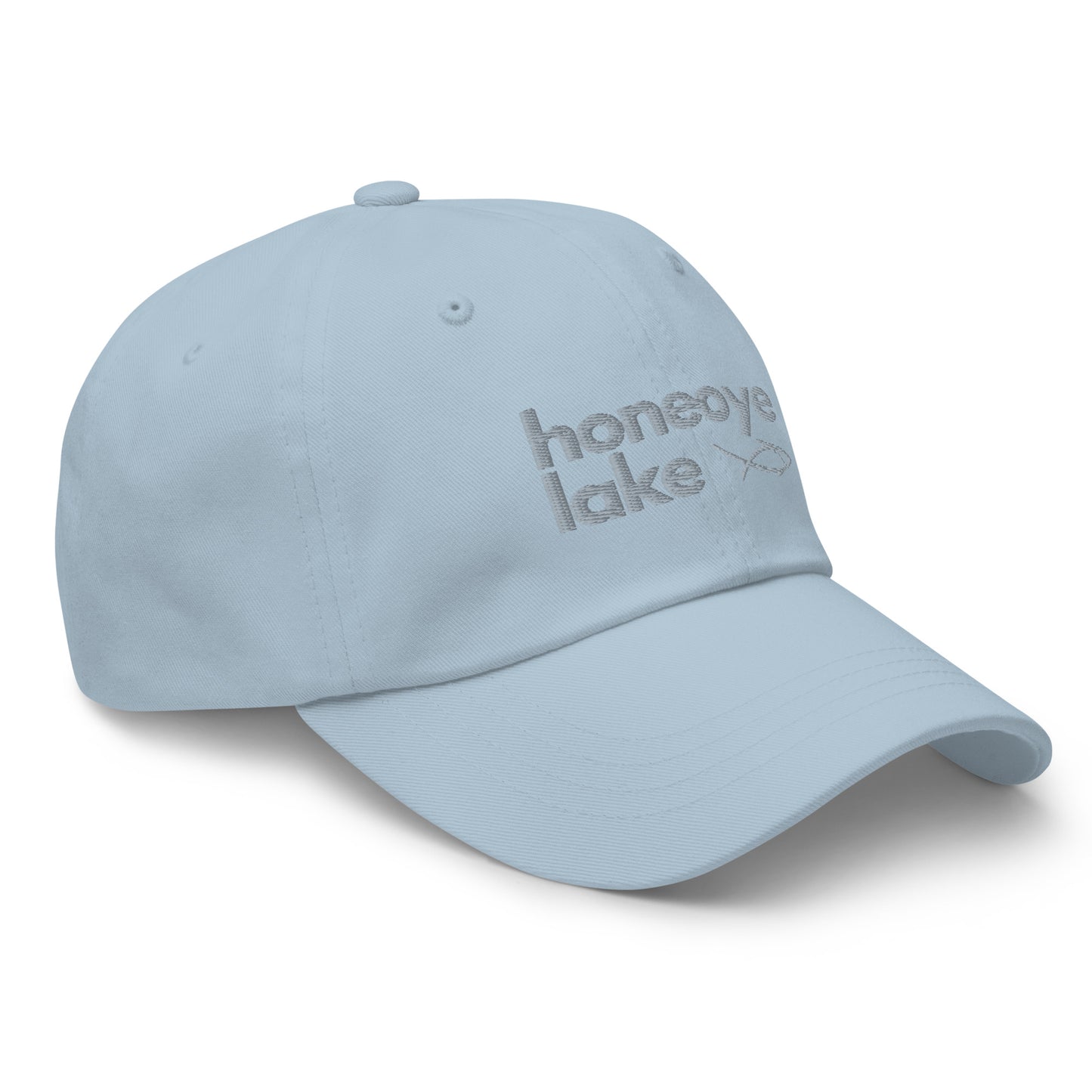 Dad hat - Honeoye Lake simple fish