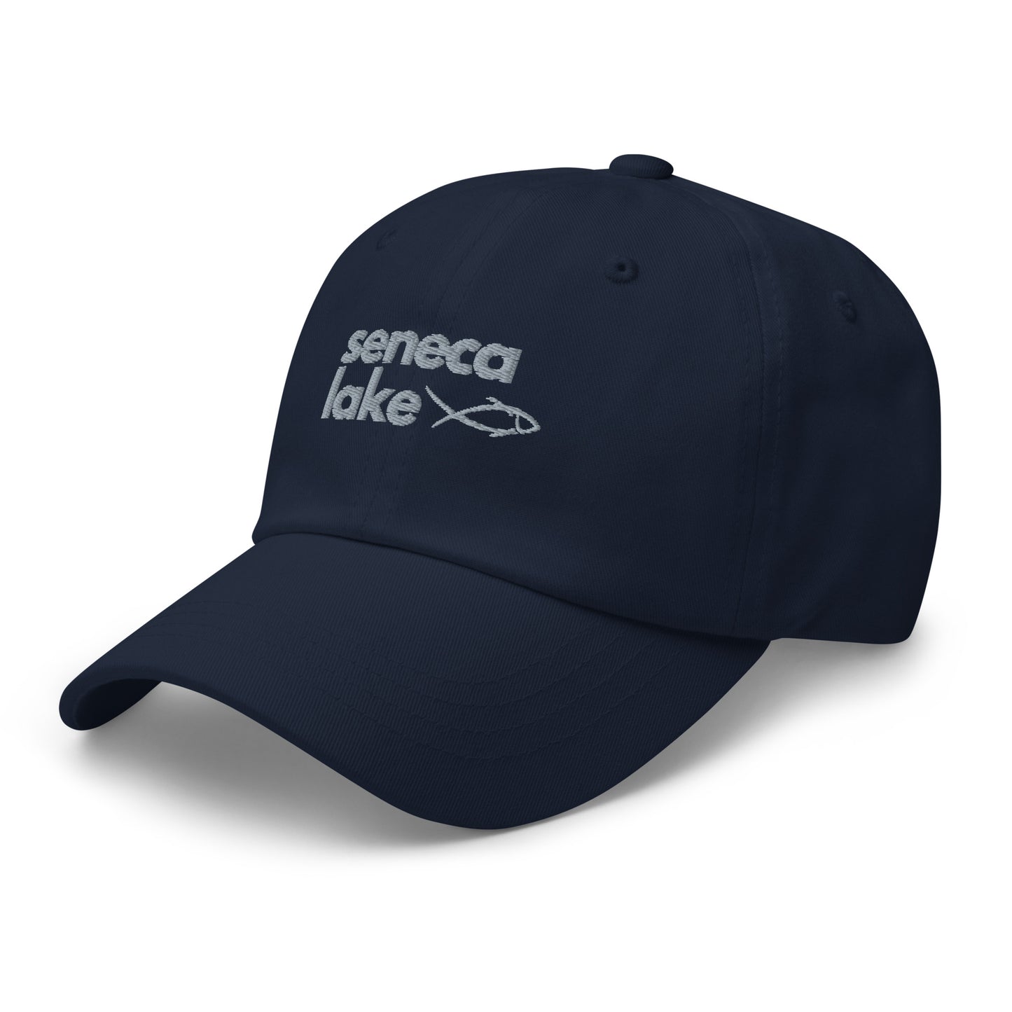 Dad hat - Seneca Lake simple fish