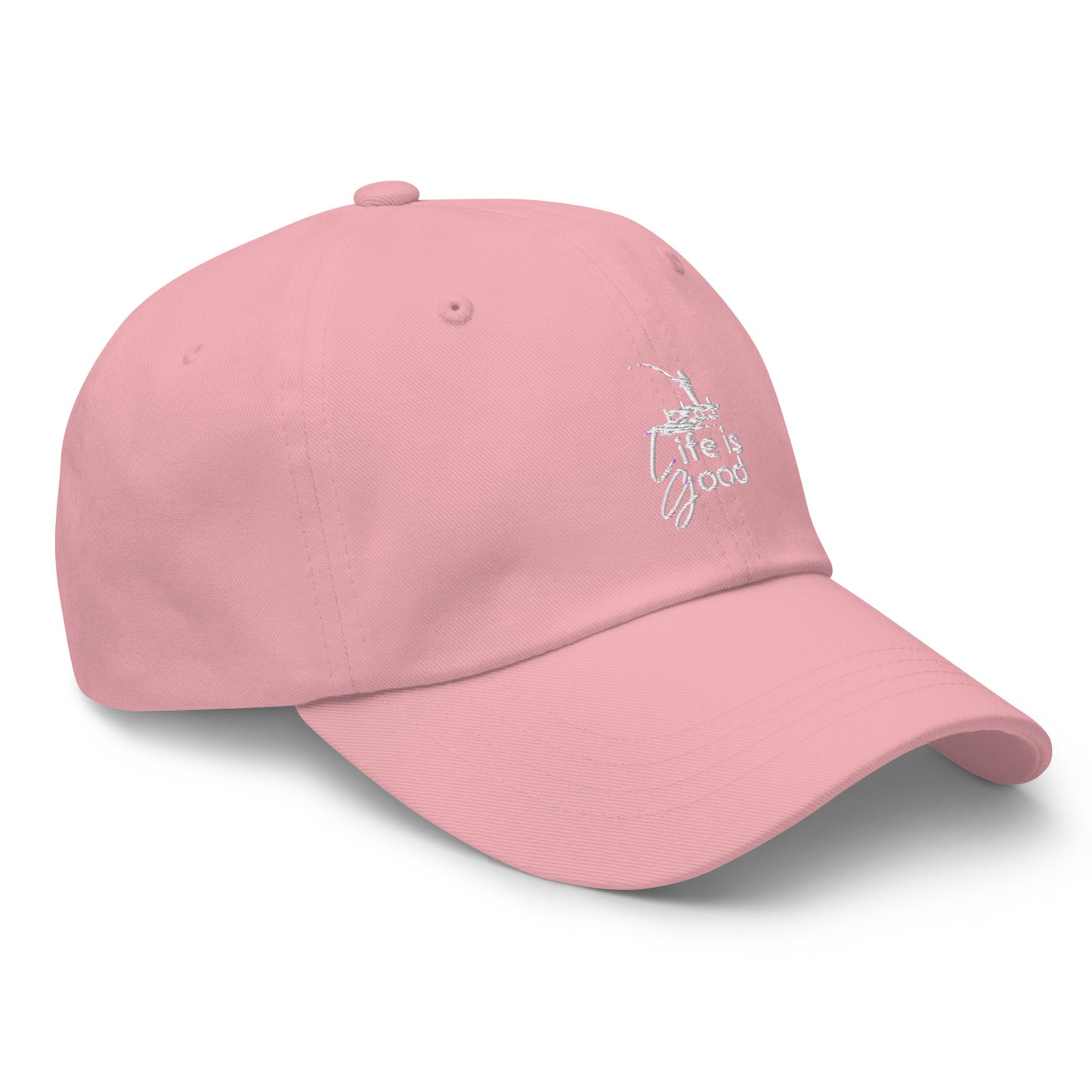 Dad hat - Life is Good Fisherman on a Dock