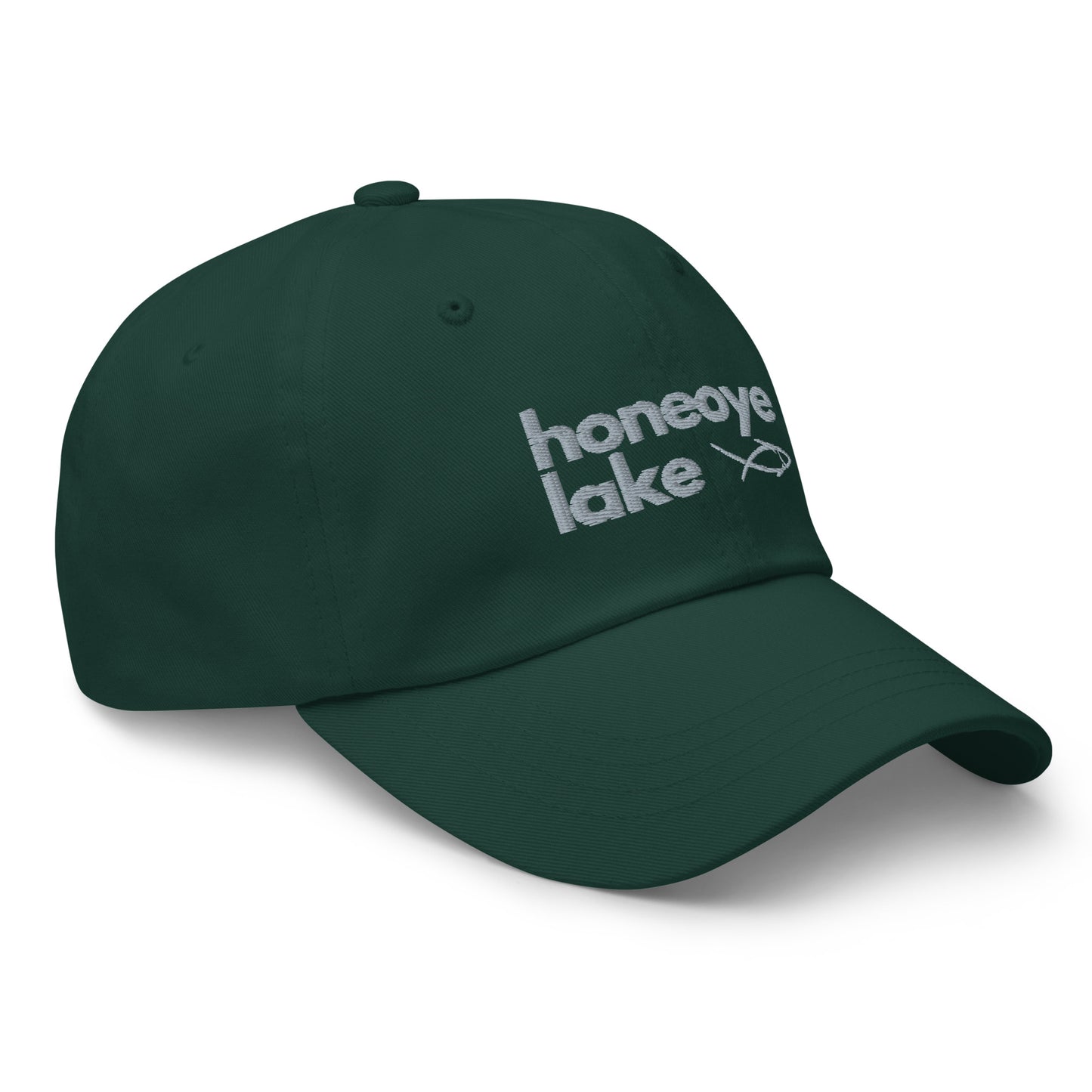 Dad hat - Honeoye Lake simple fish