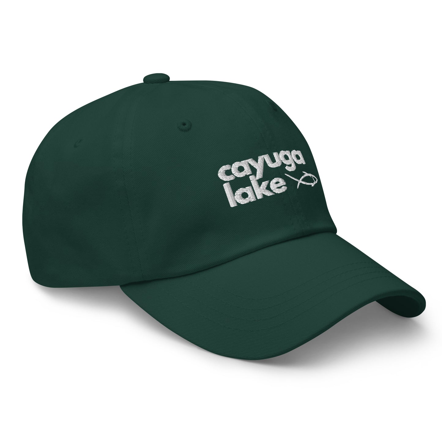 Dad hat - Cayuga Lake simple fish