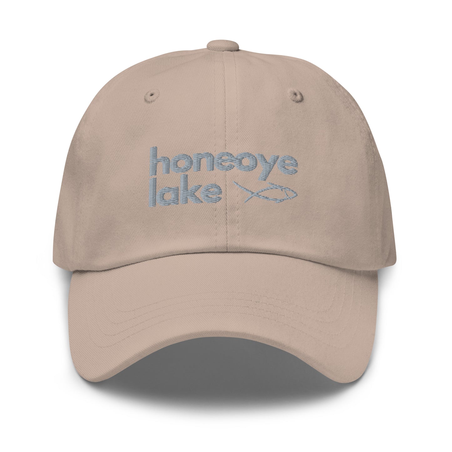 Dad hat - Honeoye Lake simple fish