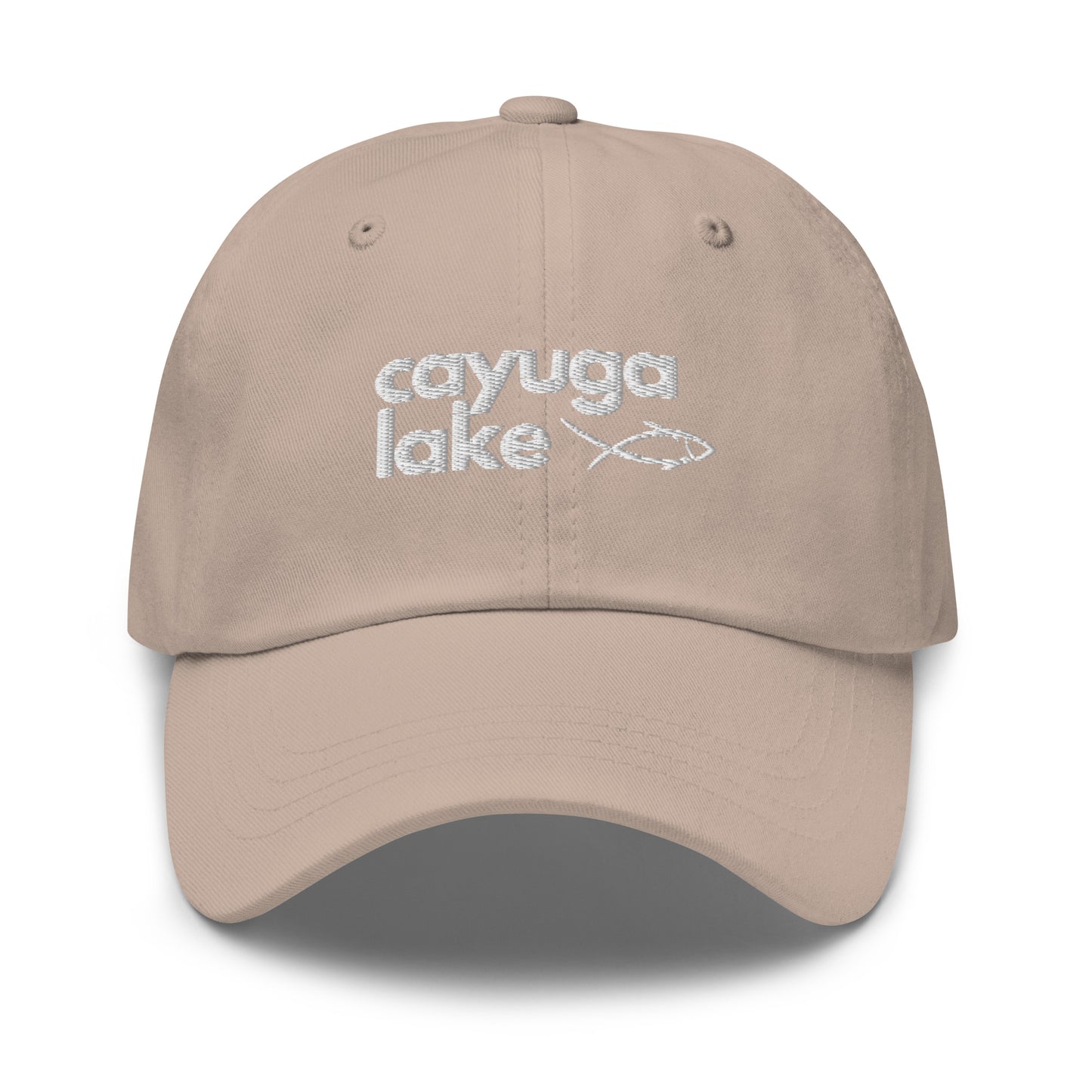 Dad hat - Cayuga Lake simple fish