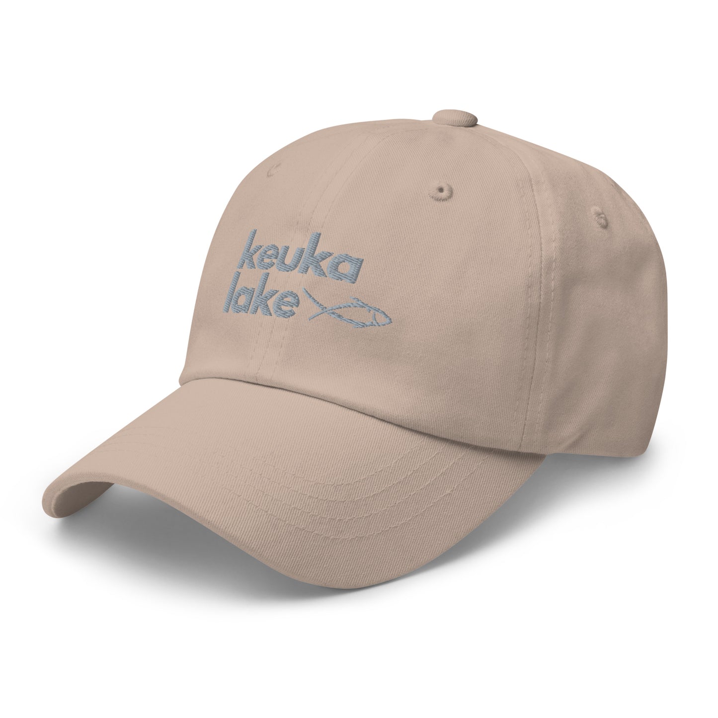 Dad hat - Keuka Lake simple fish