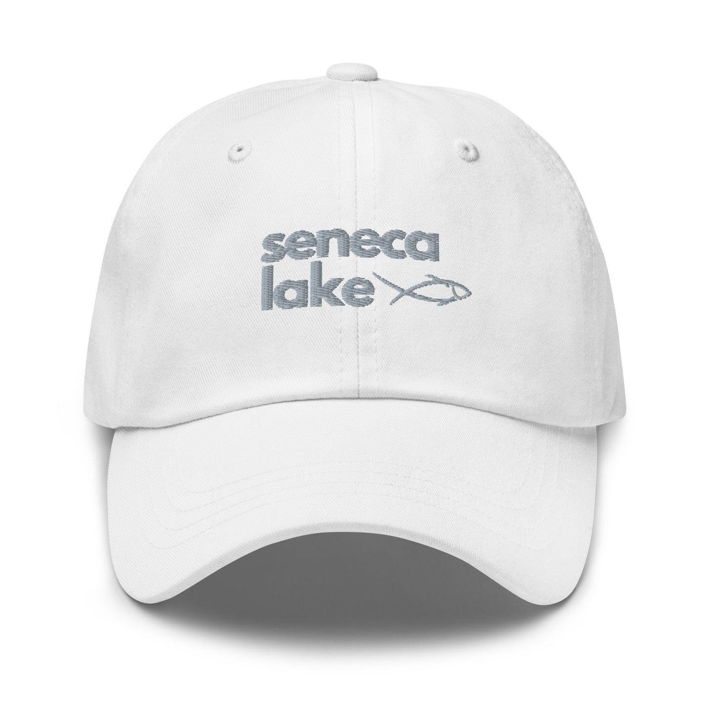 Dad hat - Seneca Lake simple fish