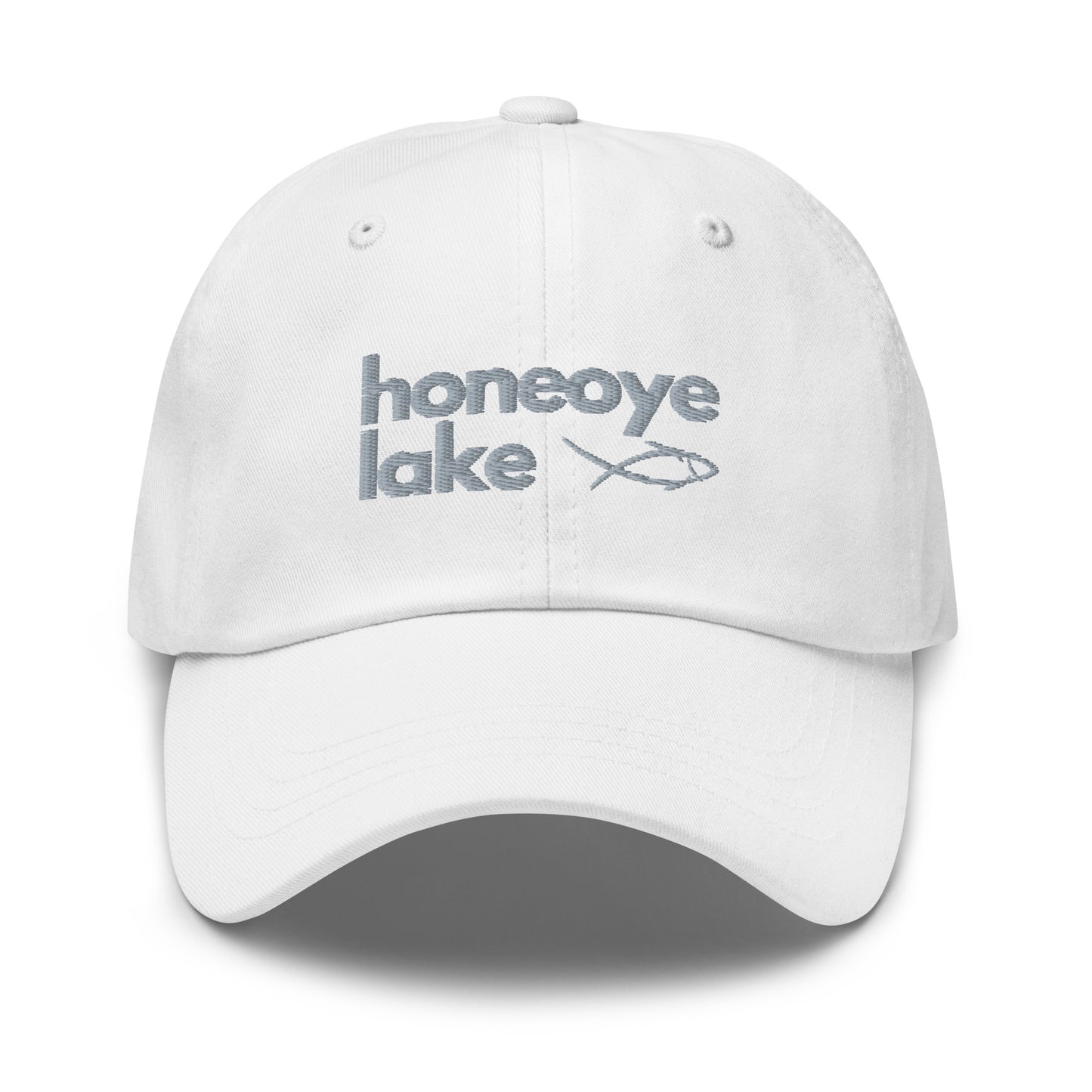 Dad hat - Honeoye Lake simple fish