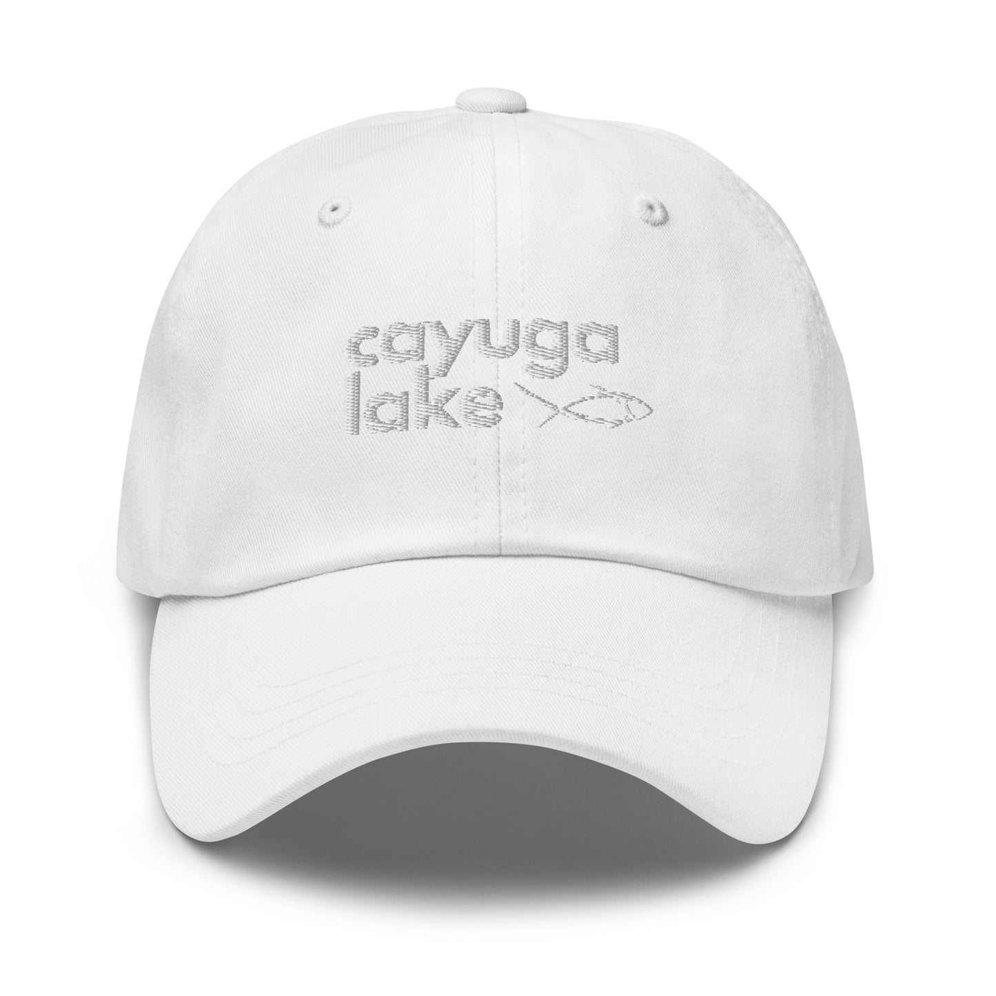 Dad hat - Cayuga Lake simple fish