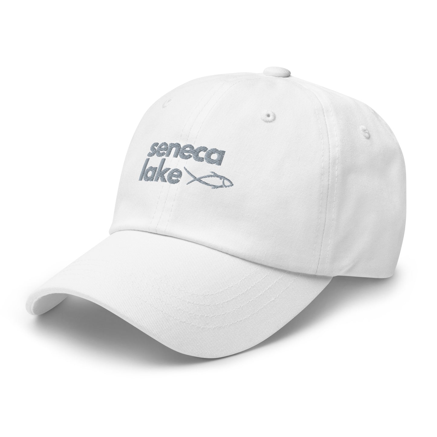 Dad hat - Seneca Lake simple fish