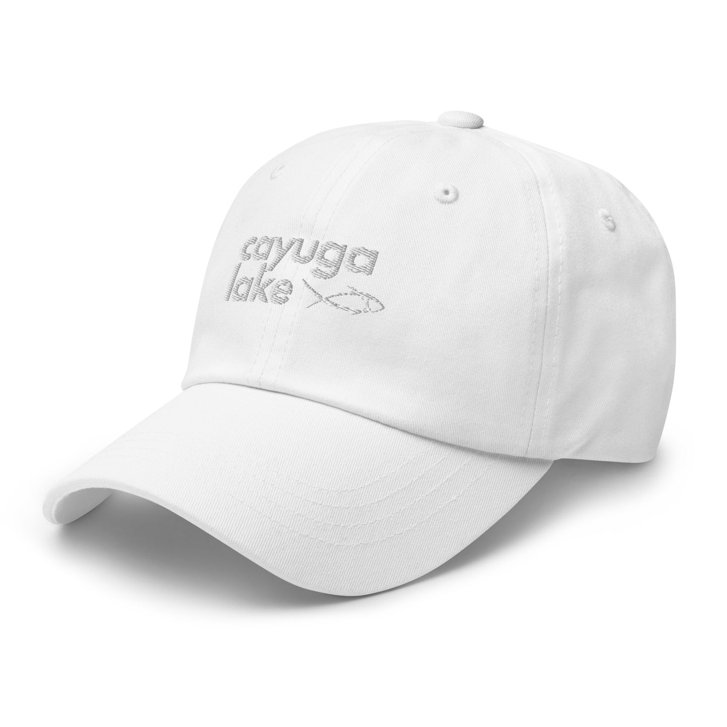 Dad hat - Cayuga Lake simple fish