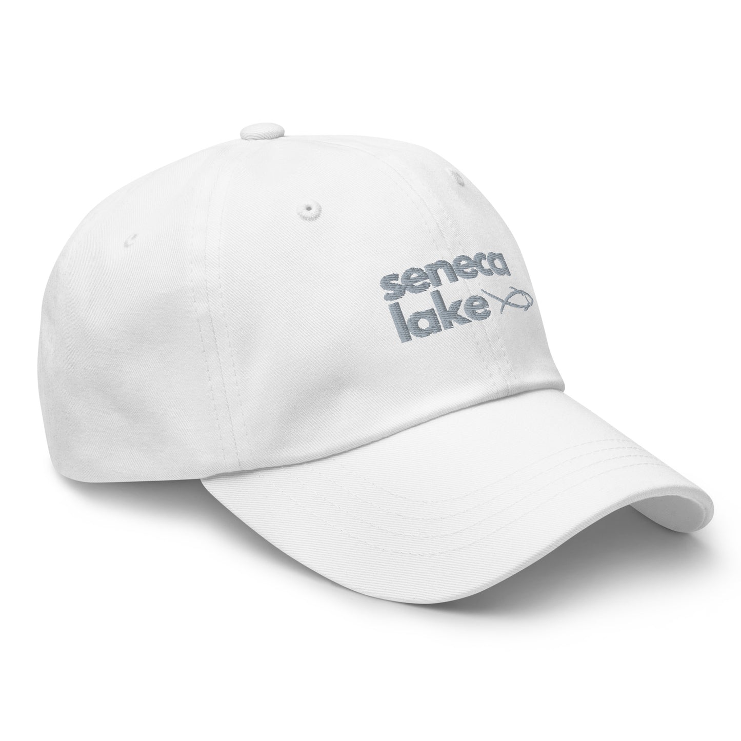 Dad hat - Seneca Lake simple fish