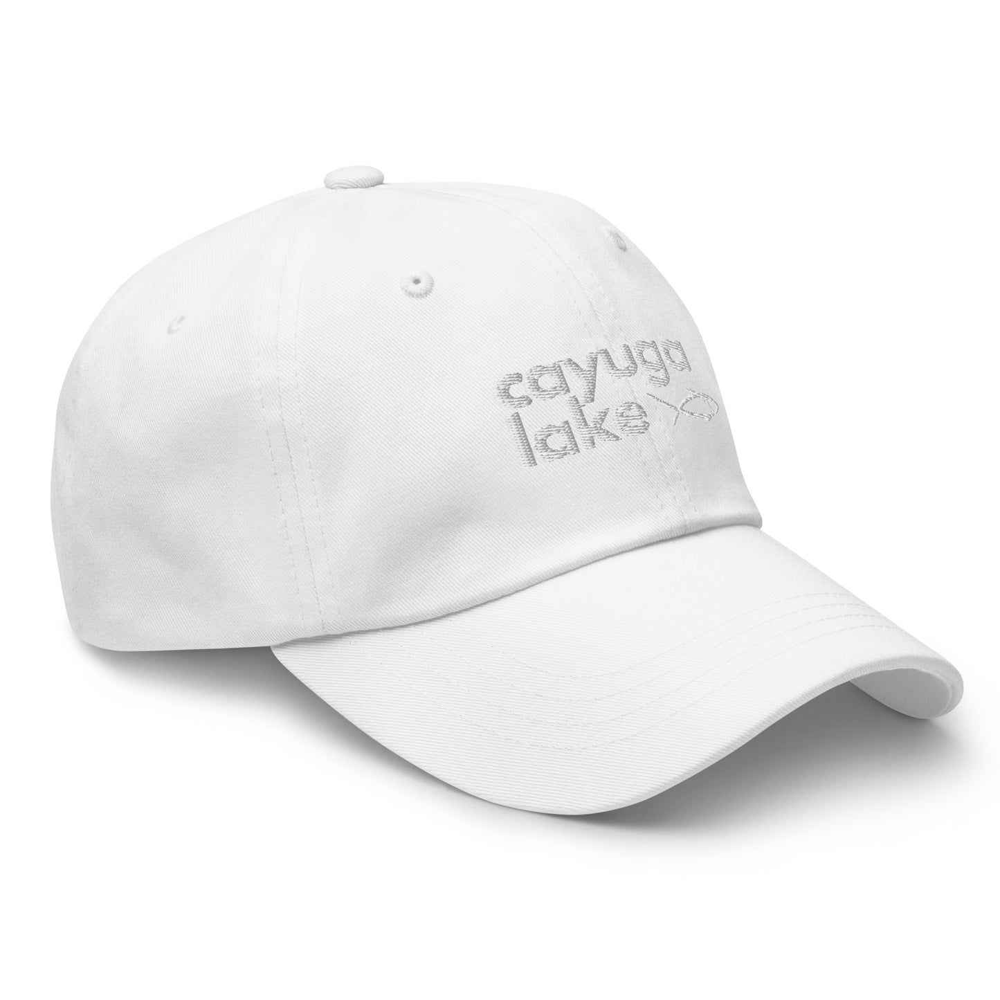 Dad hat - Cayuga Lake simple fish