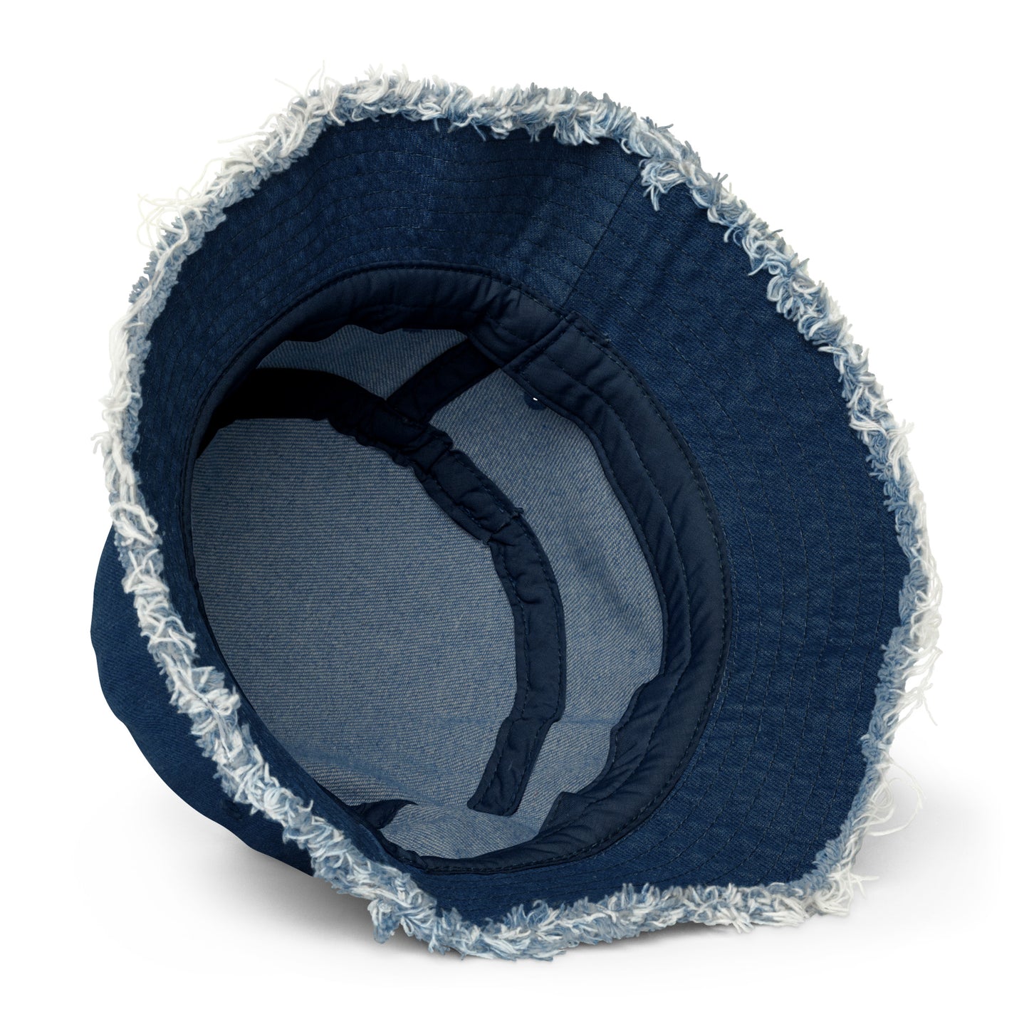 Distressed denim bucket hat - Sun Kissed