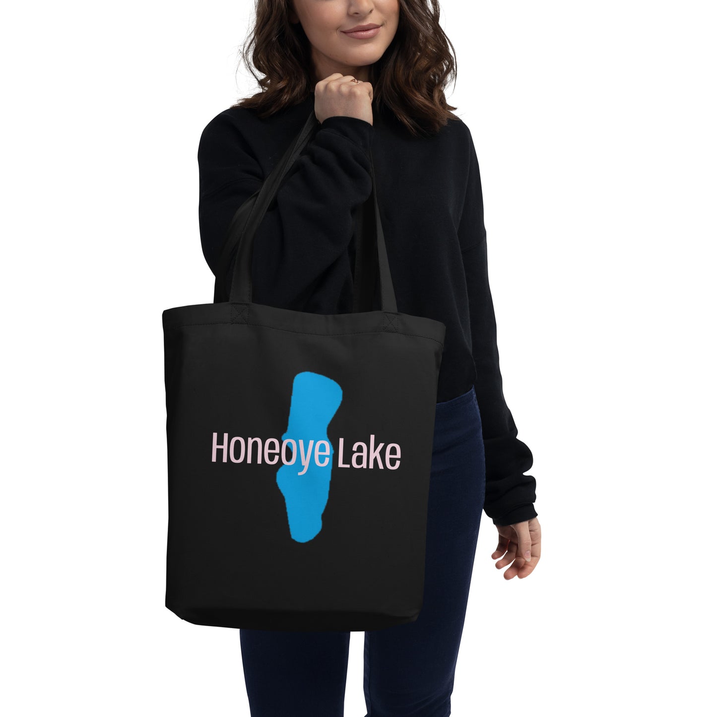 Eco Tote Bag - Honeoye Lake dogs & a sailboat