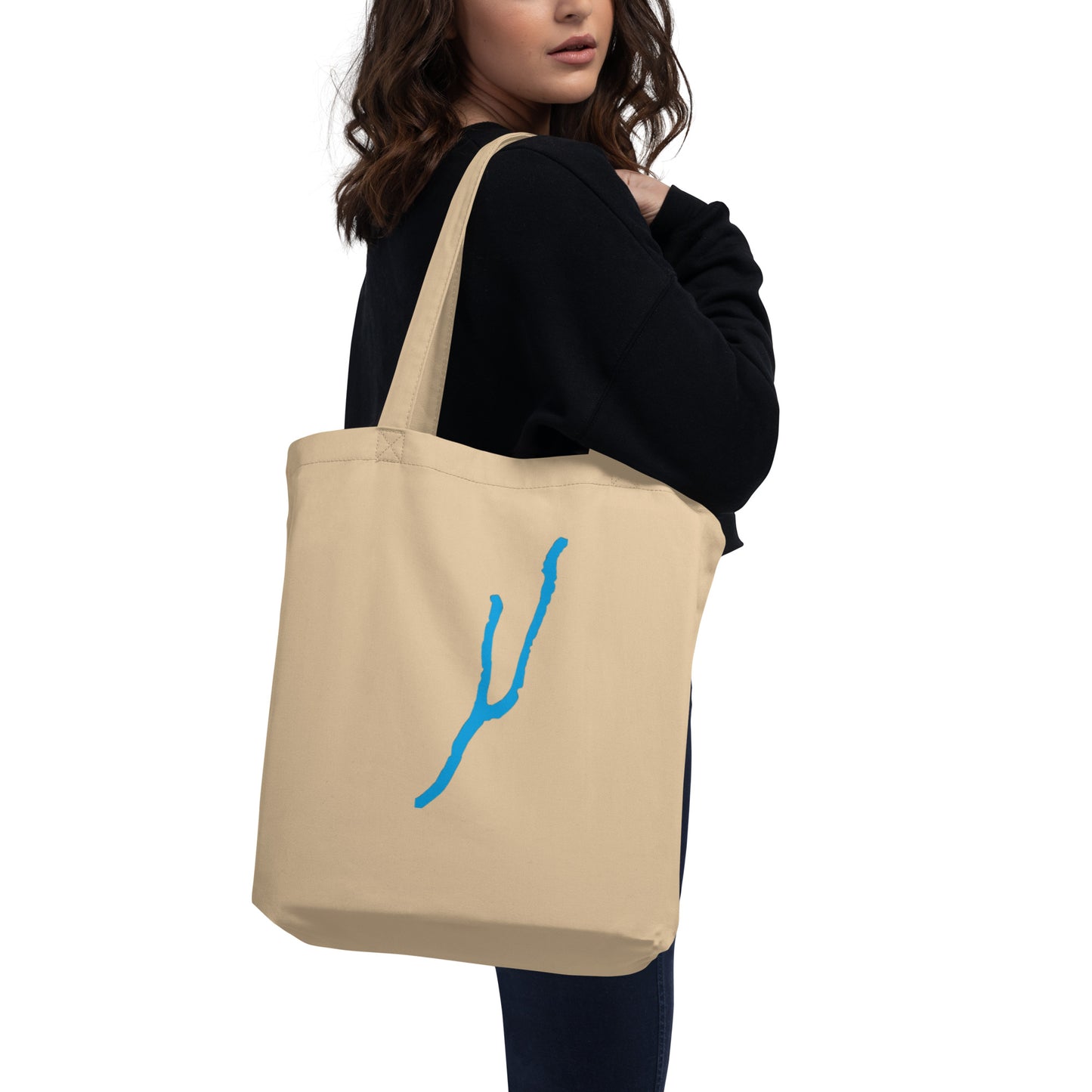 Eco Tote Bag - Keuka Lake Adirondack & Sailboat