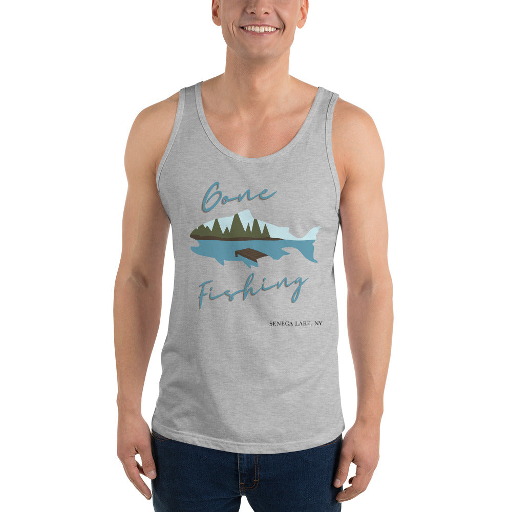 Unisex Tank Top - Seneca Gone Fishing