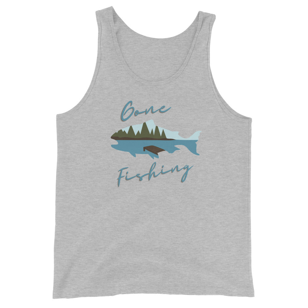 Unisex Tank Top - Gone Fishing