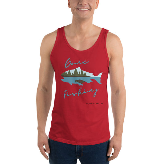 Unisex Tank Top - Seneca Gone Fishing