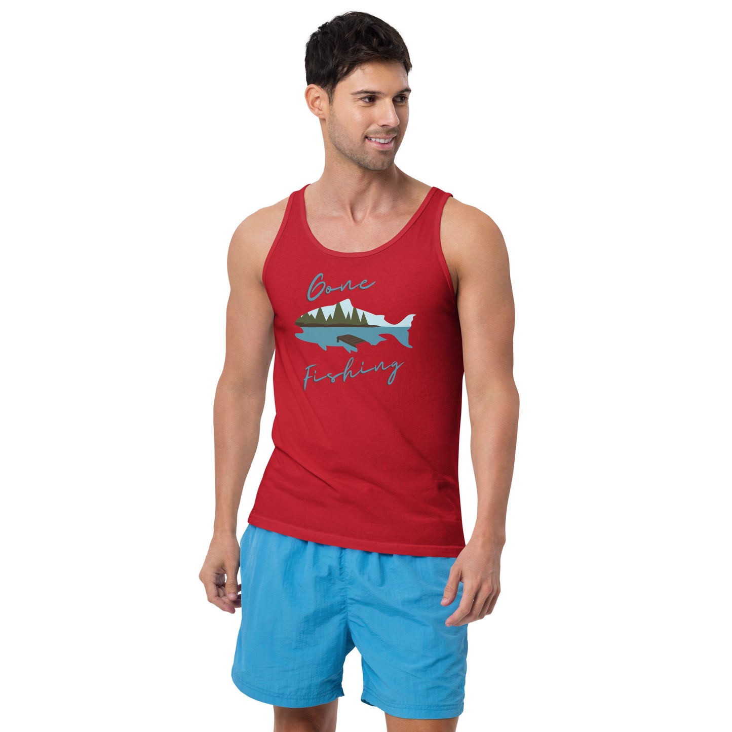 Unisex Tank Top - Gone Fishing