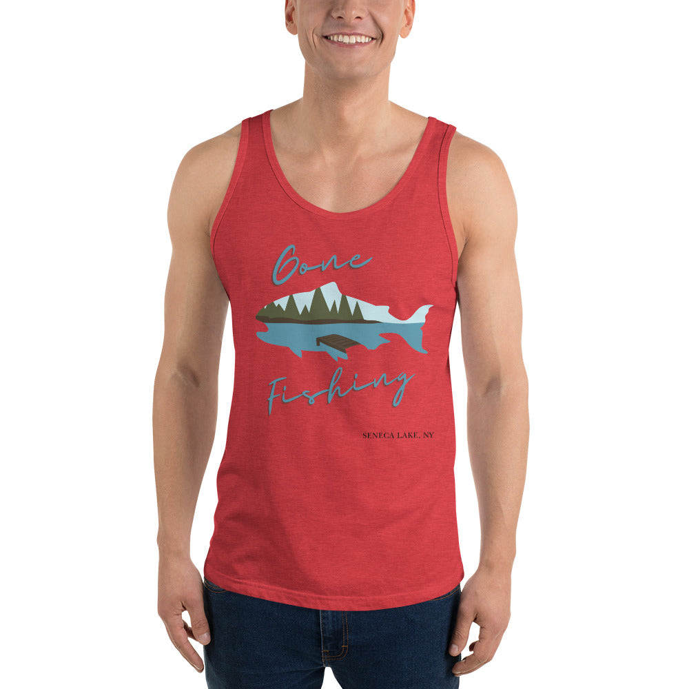 Unisex Tank Top - Seneca Gone Fishing