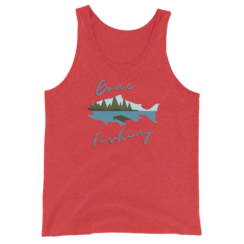 Unisex Tank Top - Gone Fishing