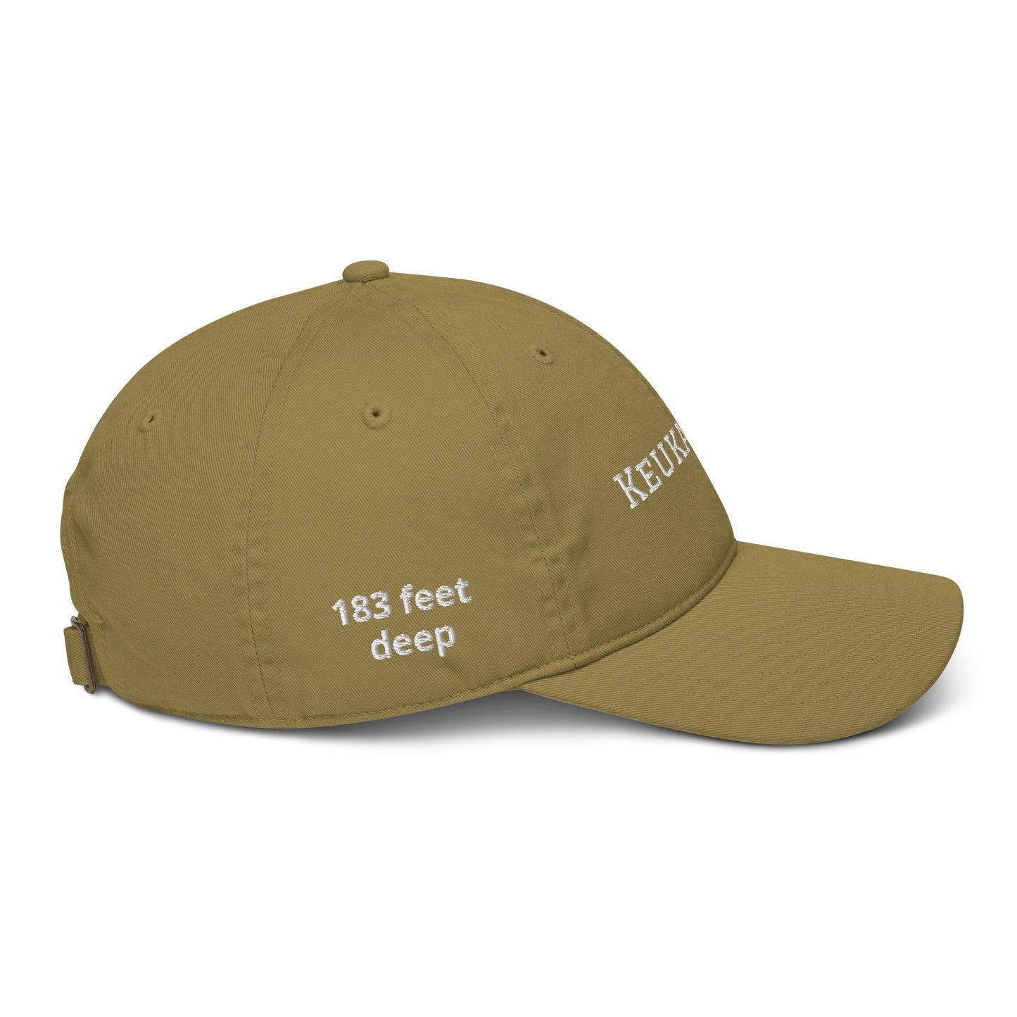 Keuka Lake Dad Hat 19.6 mi long & 183 feet deep