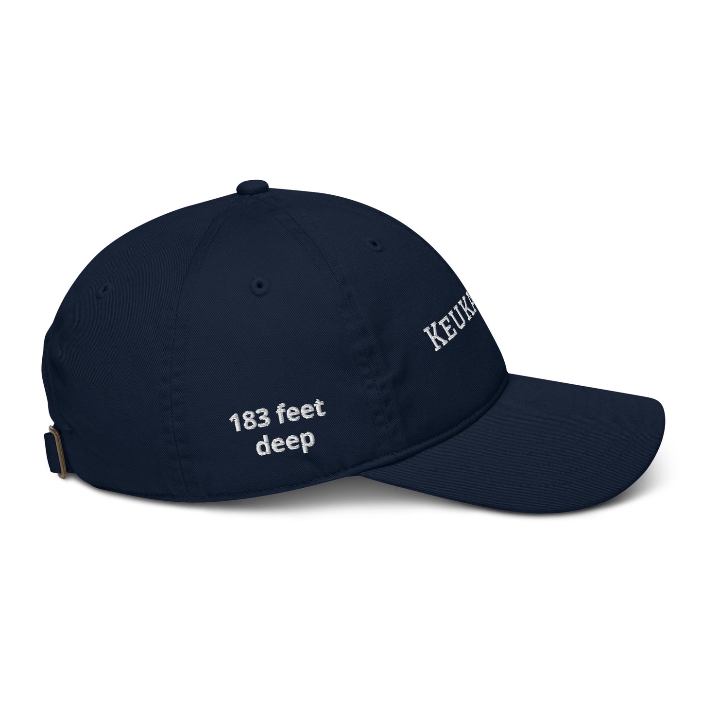 Keuka Lake Dad Hat 19.6 mi long & 183 feet deep