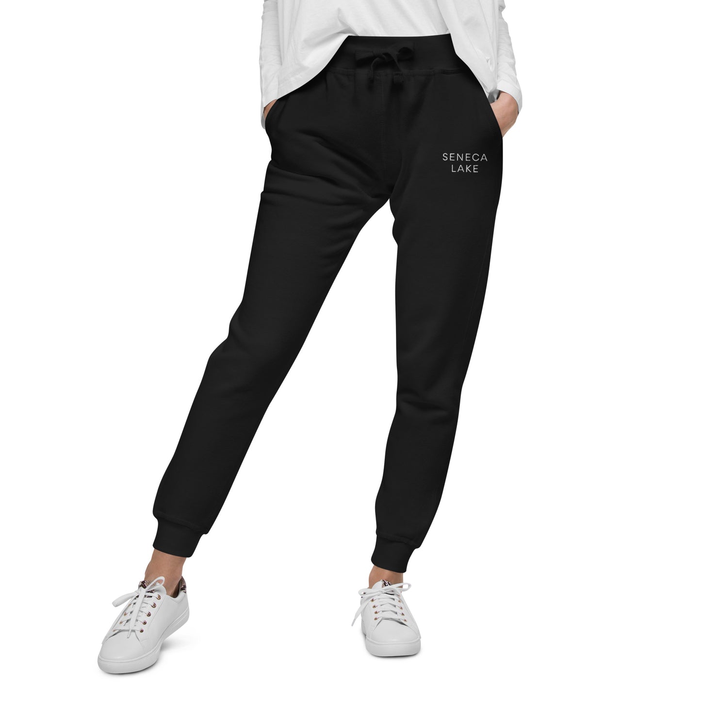 Unisex fleece sweatpants - Seneca Lake Embroidered