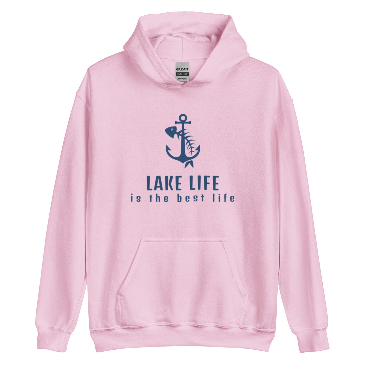 Unisex Hoodie - Lake Life is the Best Life Anchor