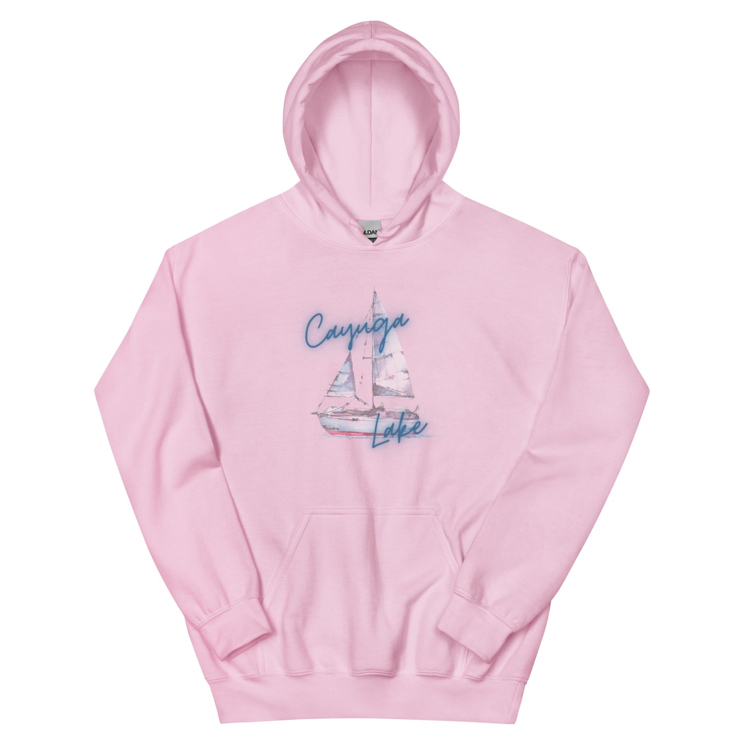 Unisex Hoodie - Cayuga Lake Sailboat 3