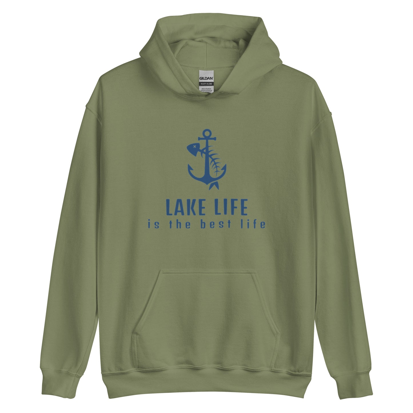 Unisex Hoodie - Lake Life is the Best Life Anchor