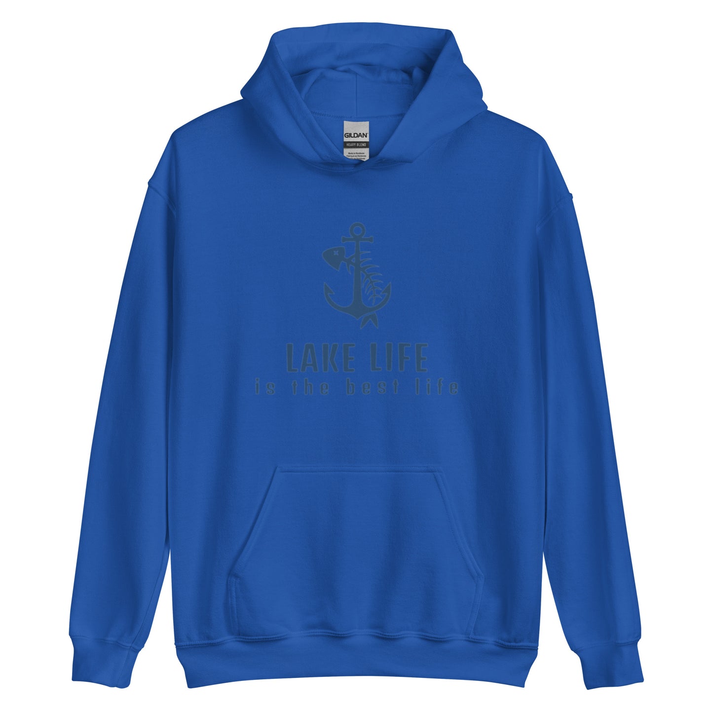 Unisex Hoodie - Lake Life is the Best Life Anchor