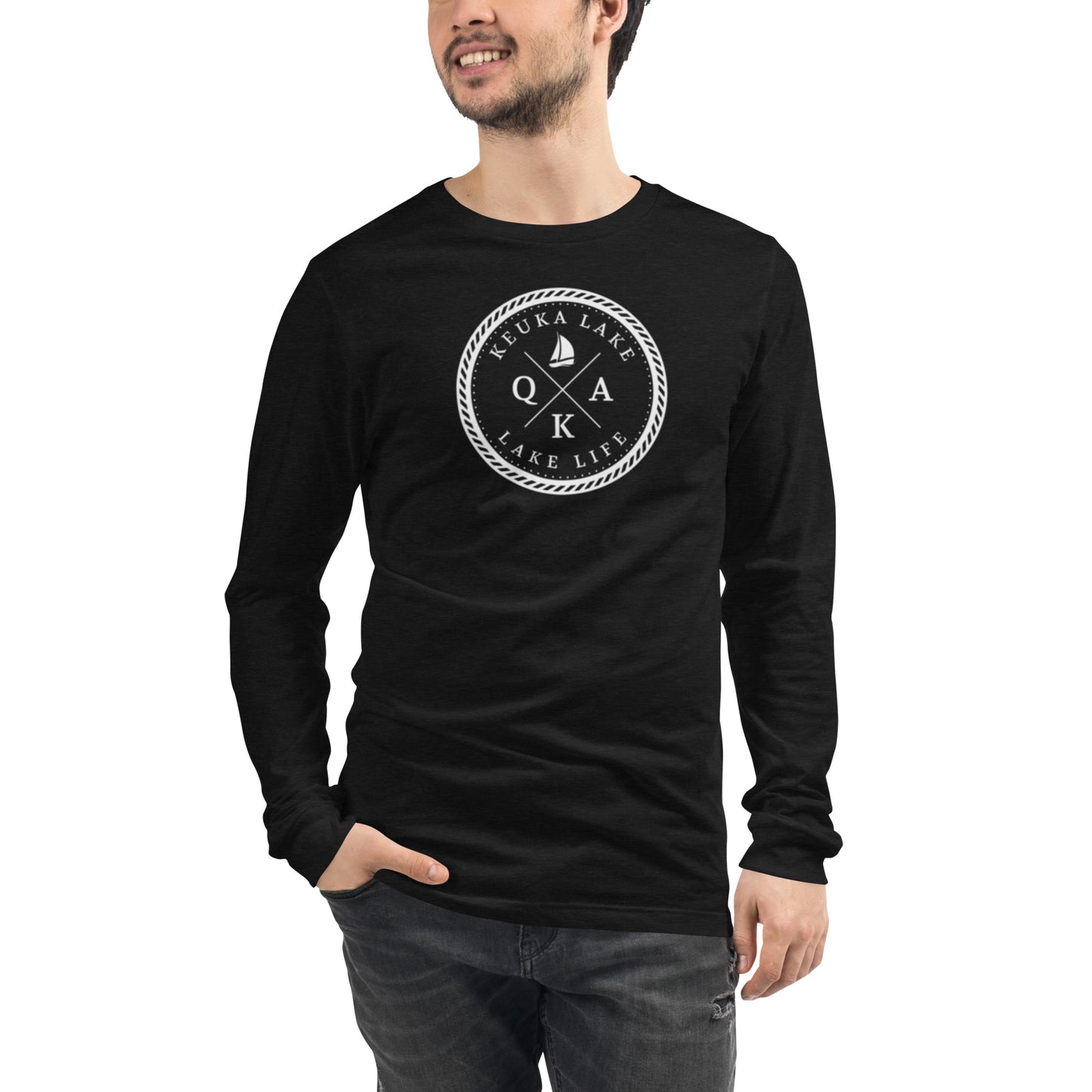 Unisex Long Sleeve Tee - Keuka Lake QKA