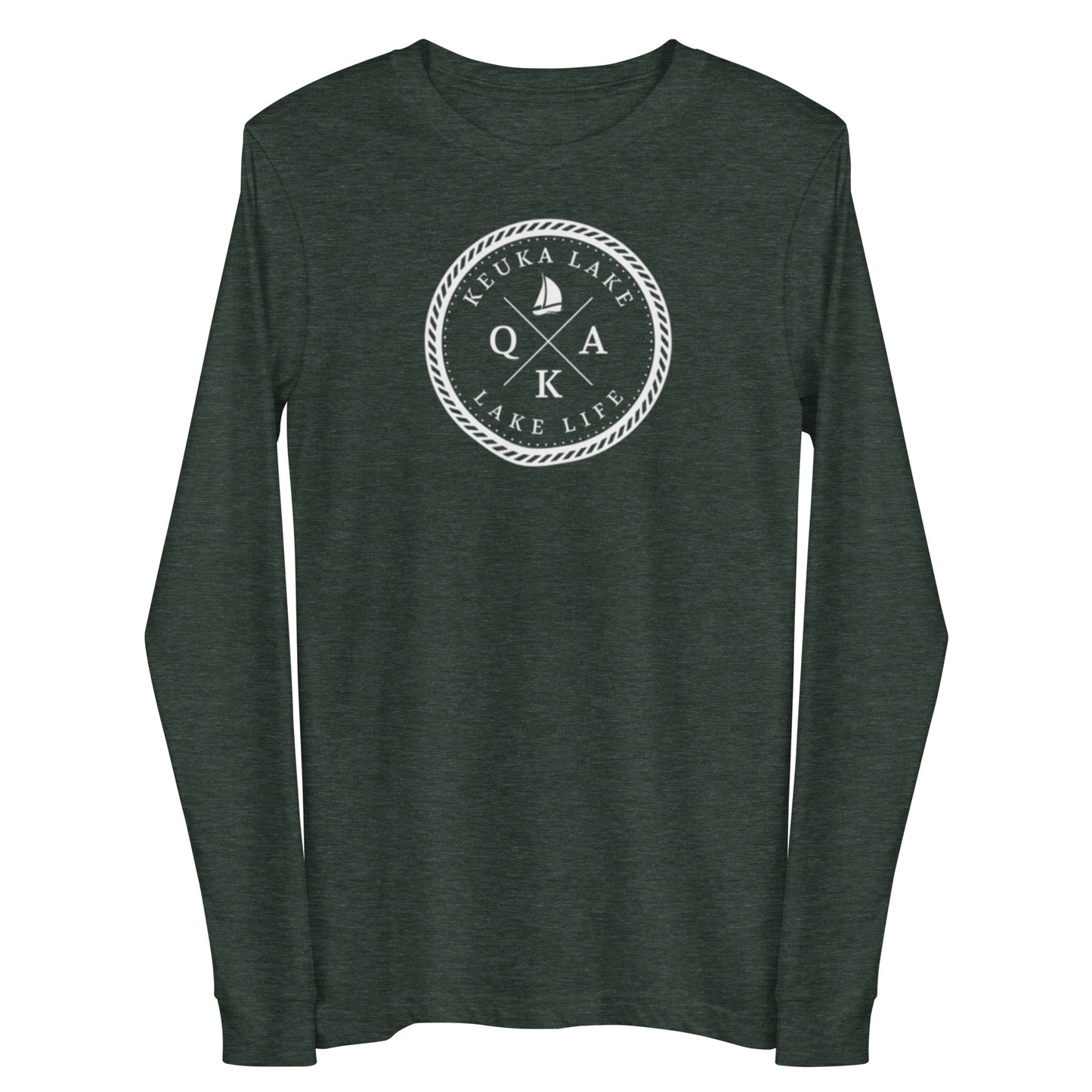 Unisex Long Sleeve Tee - Keuka Lake QKA