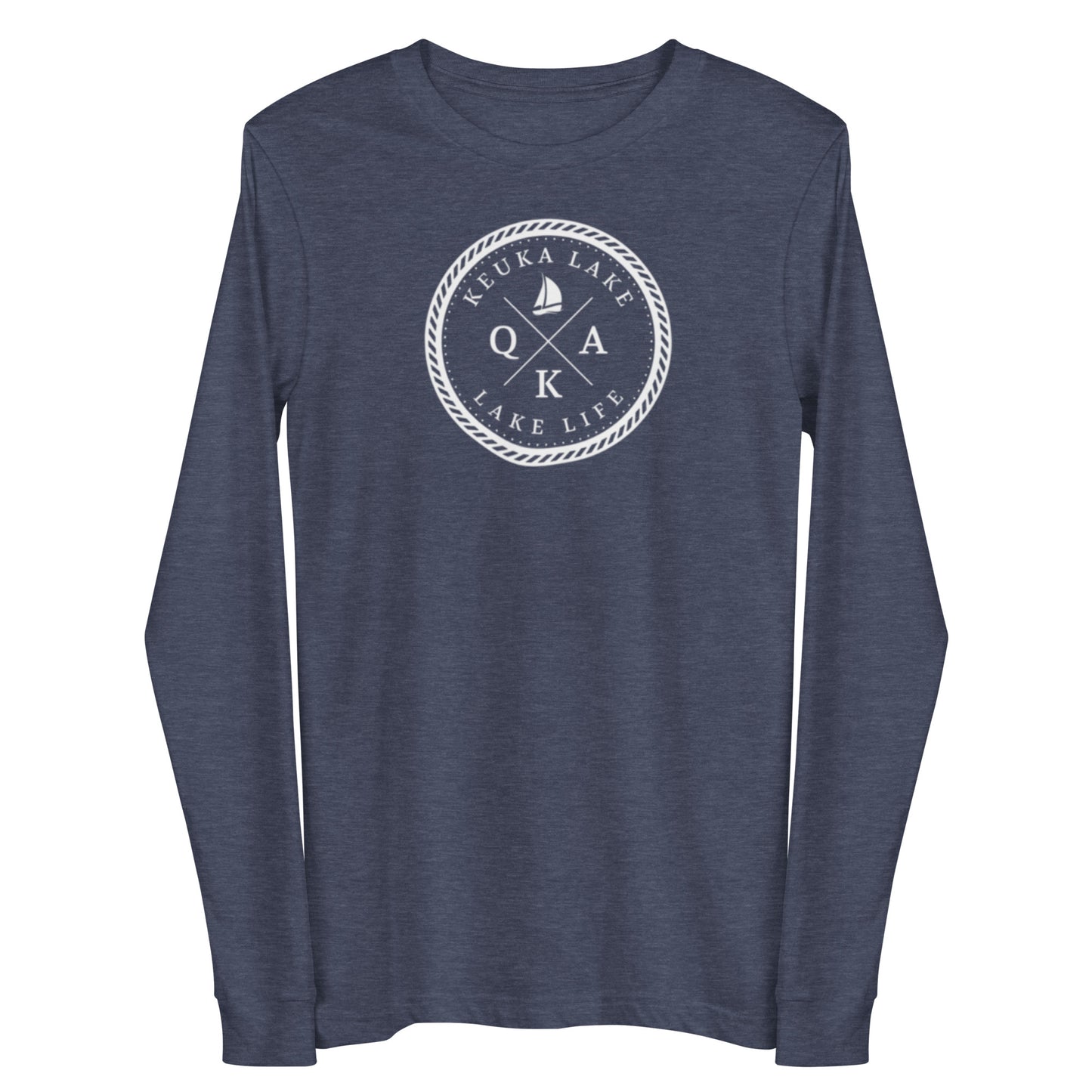 Unisex Long Sleeve Tee - Keuka Lake QKA