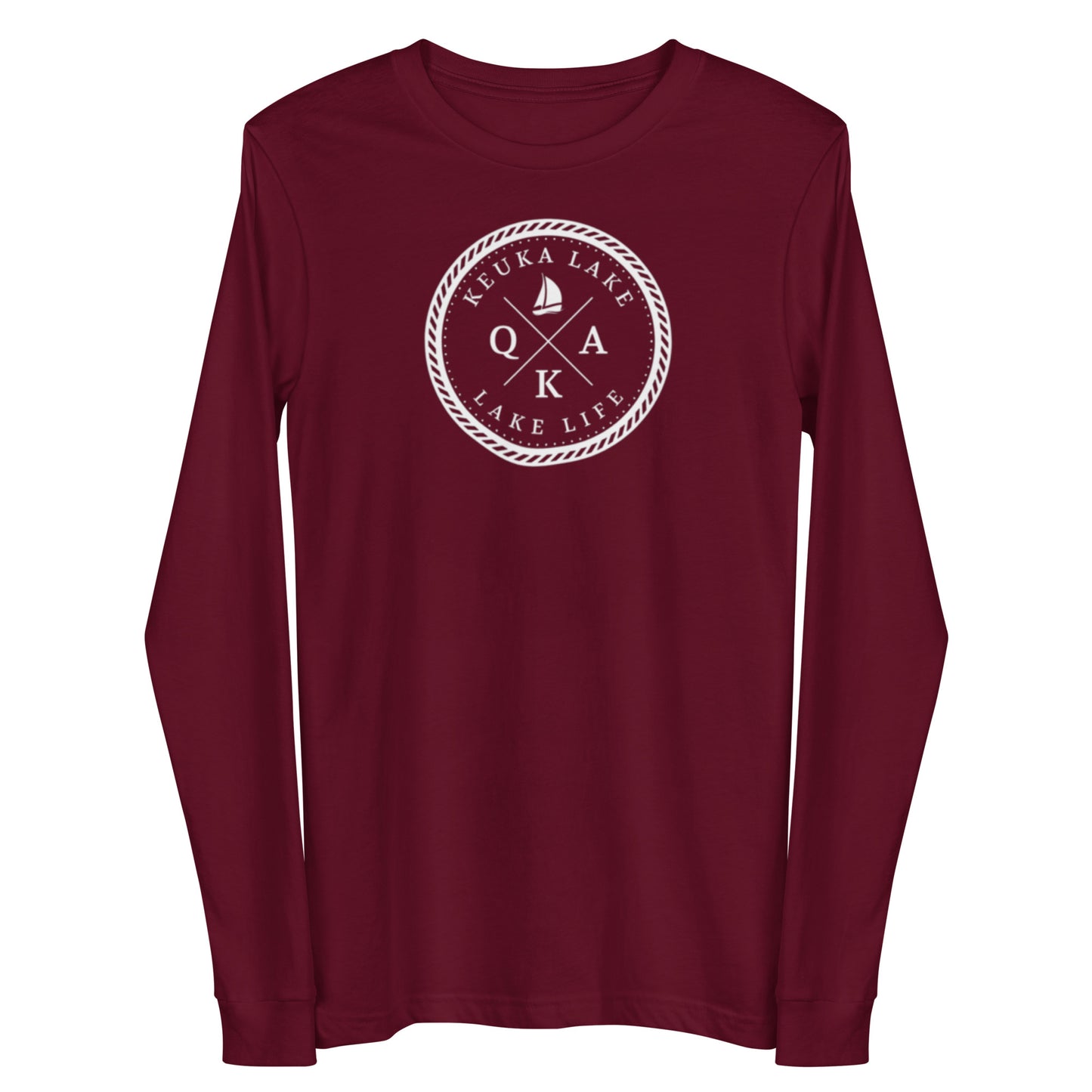 Unisex Long Sleeve Tee - Keuka Lake QKA