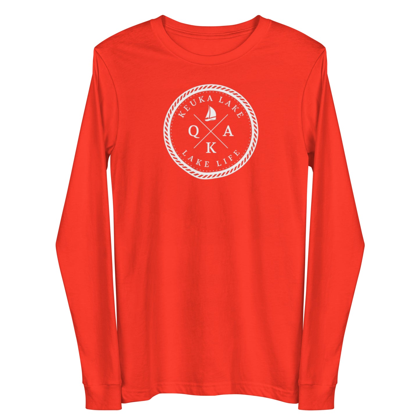 Unisex Long Sleeve Tee - Keuka Lake QKA