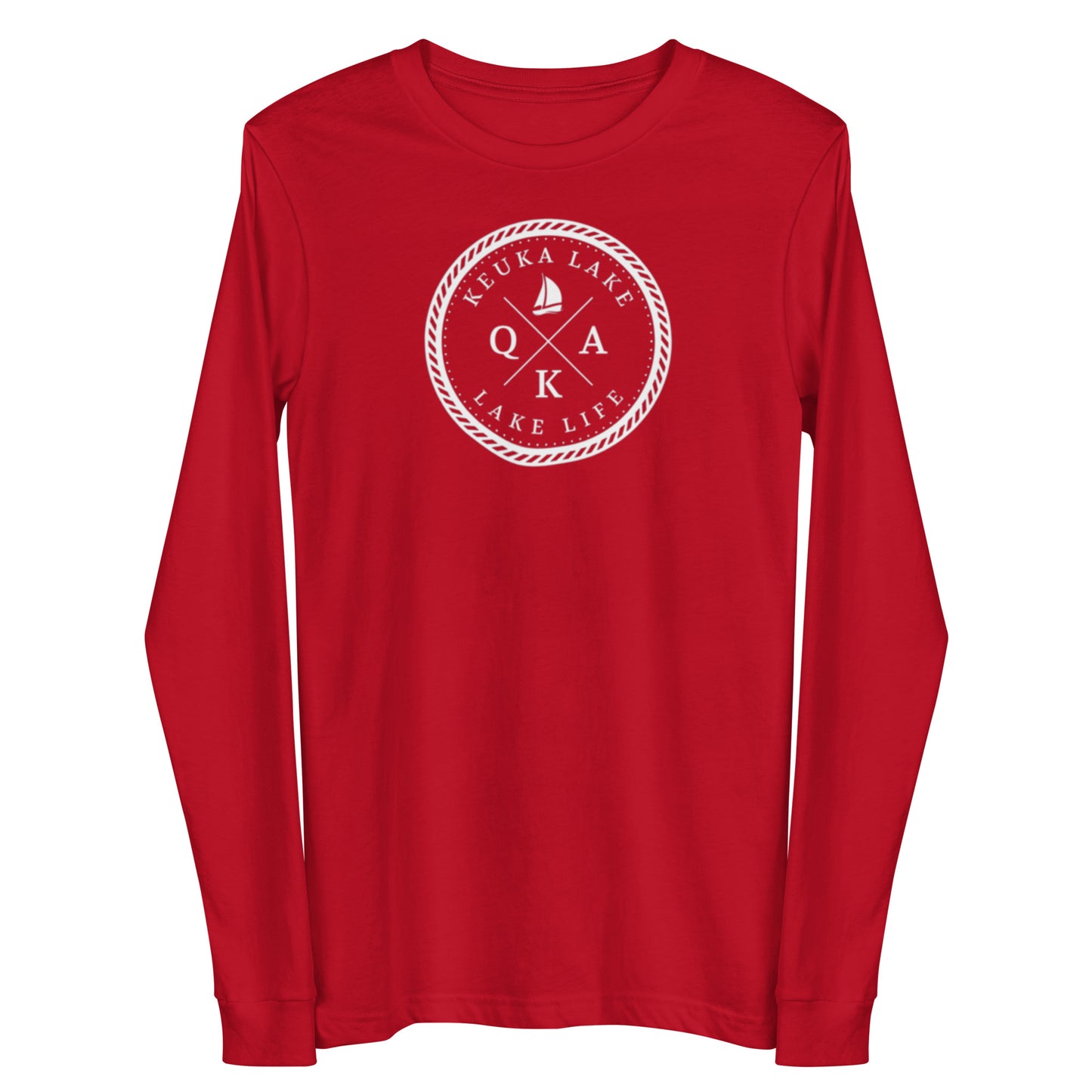 Unisex Long Sleeve Tee - Keuka Lake QKA