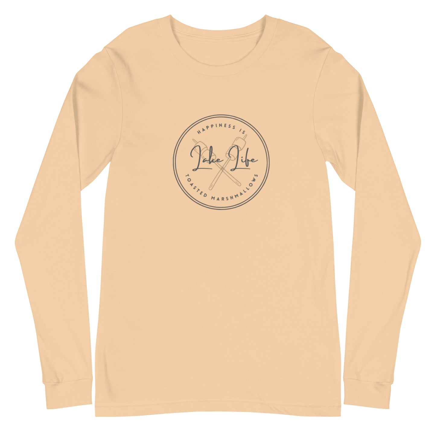 Unisex Long Sleeve Tee - Lake Life Toasted Marshmallows