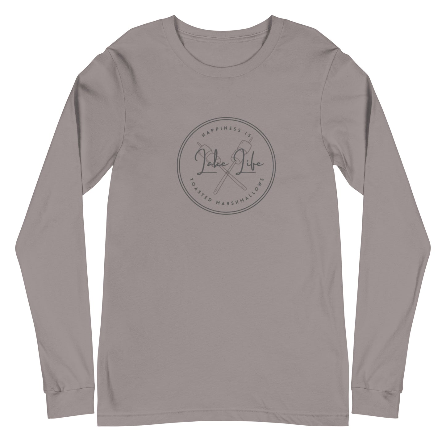 Unisex Long Sleeve Tee - Lake Life Toasted Marshmallows