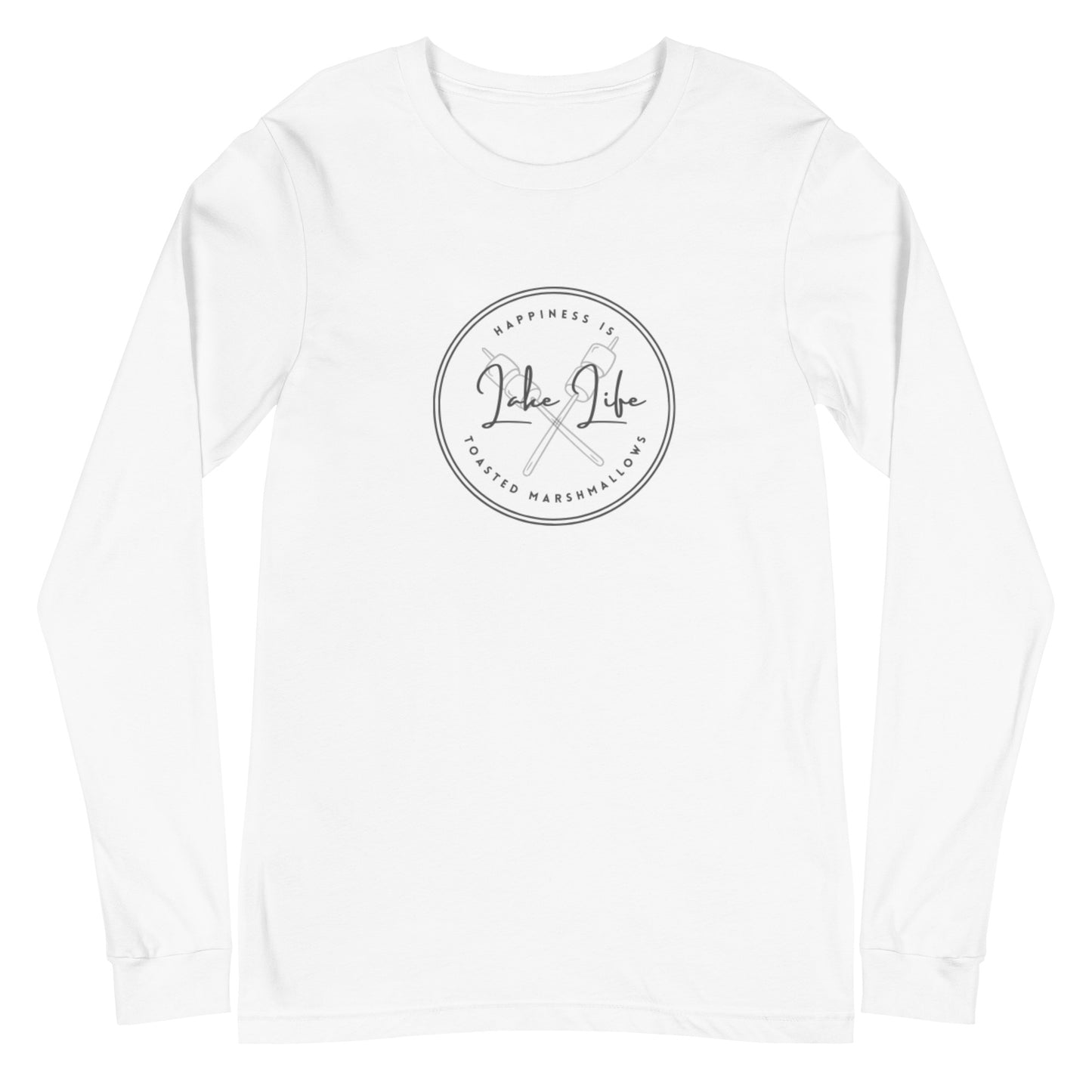 Unisex Long Sleeve Tee - Lake Life Toasted Marshmallows