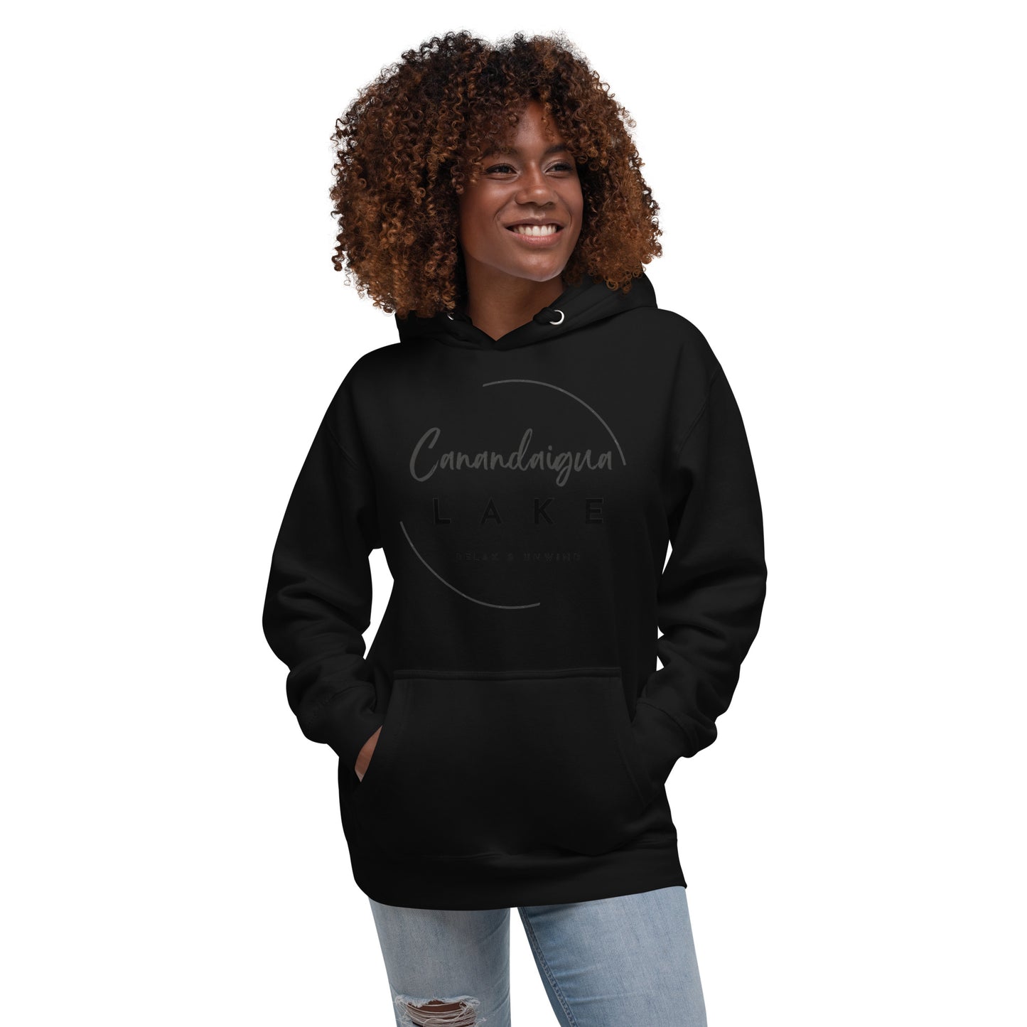 Unisex Hoodie - Canandaigua Lake Relax & Unwind