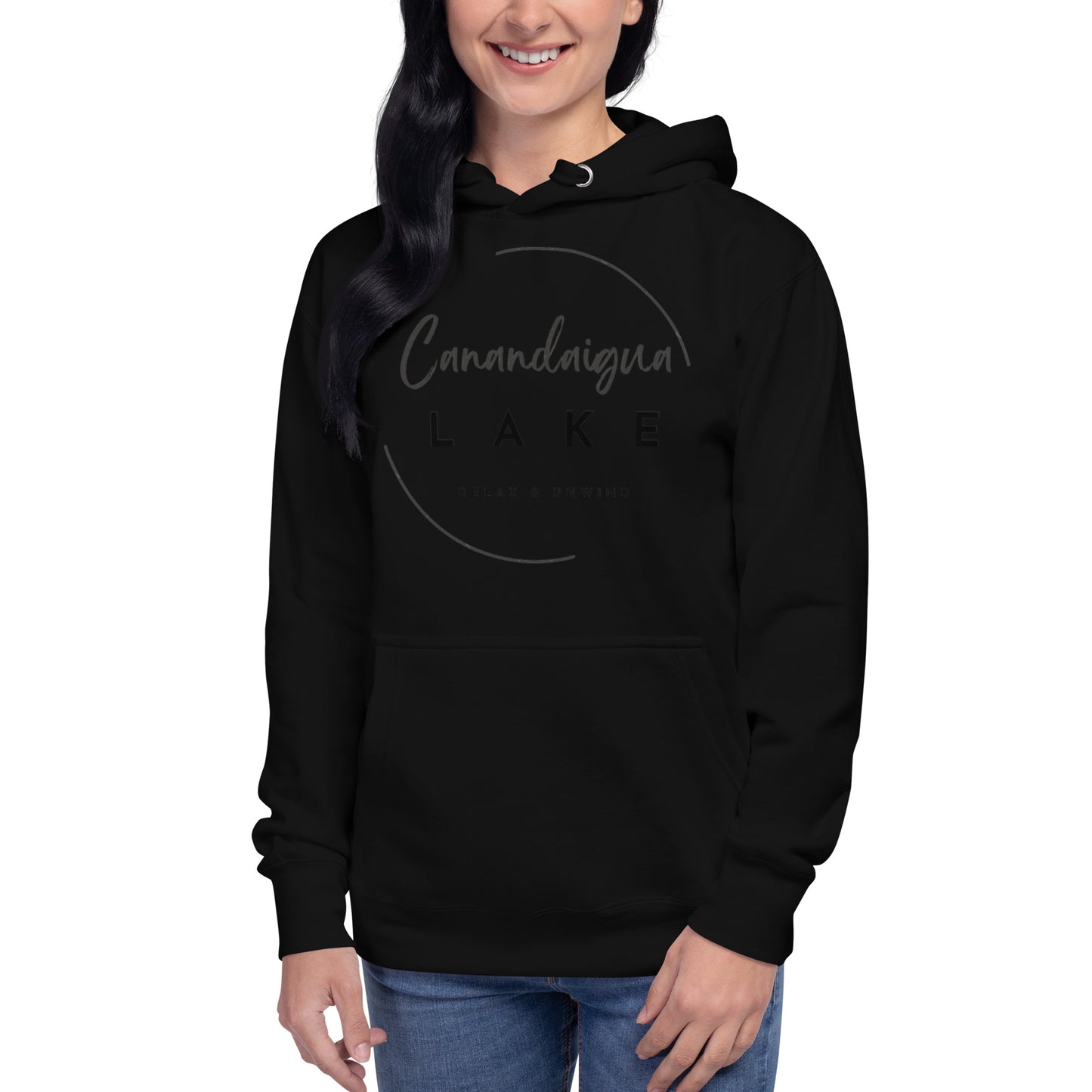 Unisex Hoodie - Canandaigua Lake Relax & Unwind