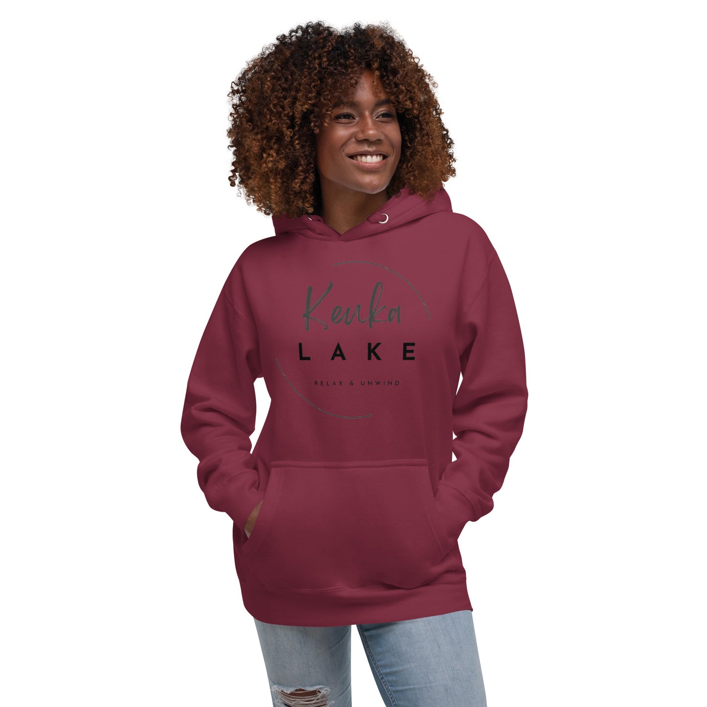 Unisex Hoodie - Keuka Lake Relax & Unwind