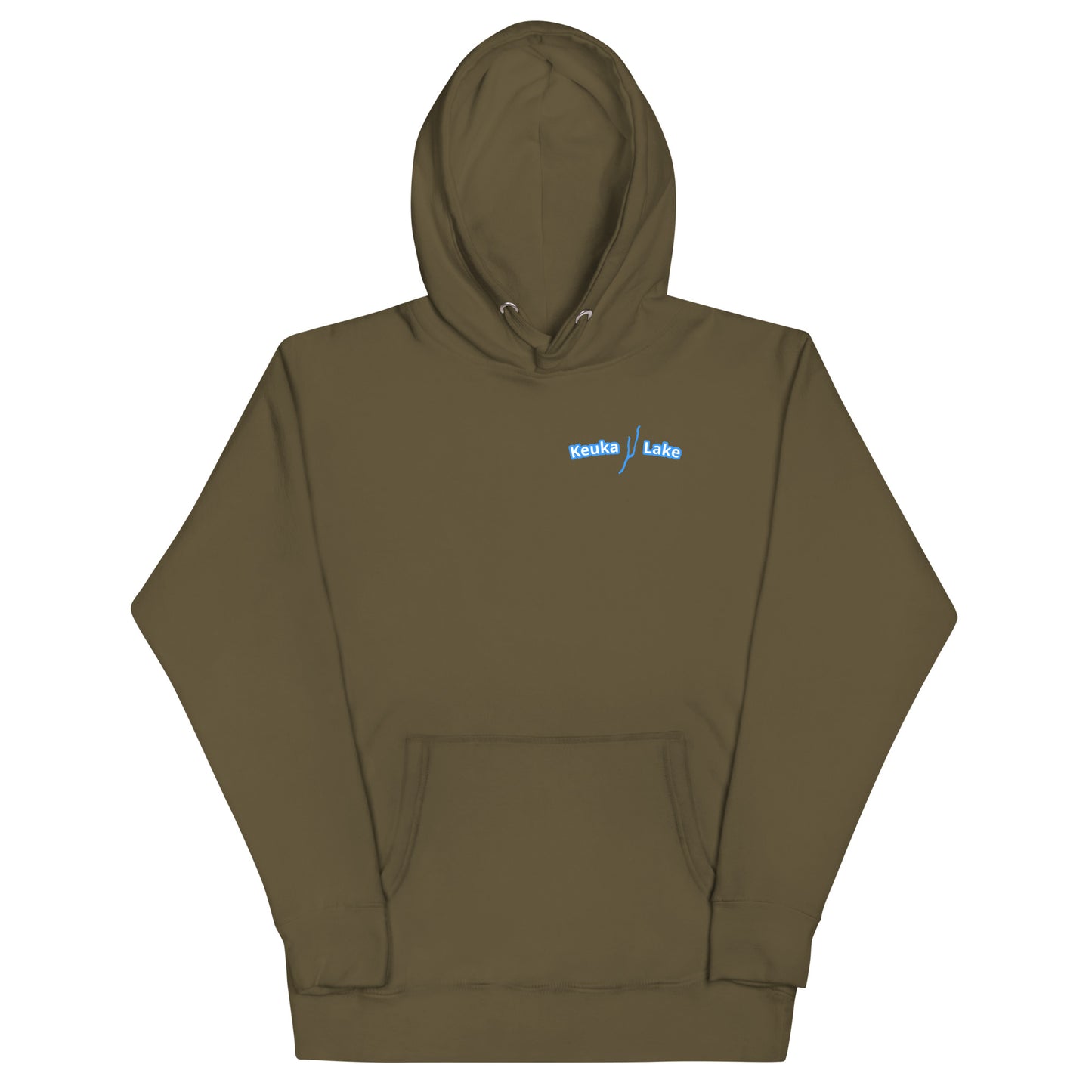 Unisex Hoodie - Keuka Lake, Adirondack back