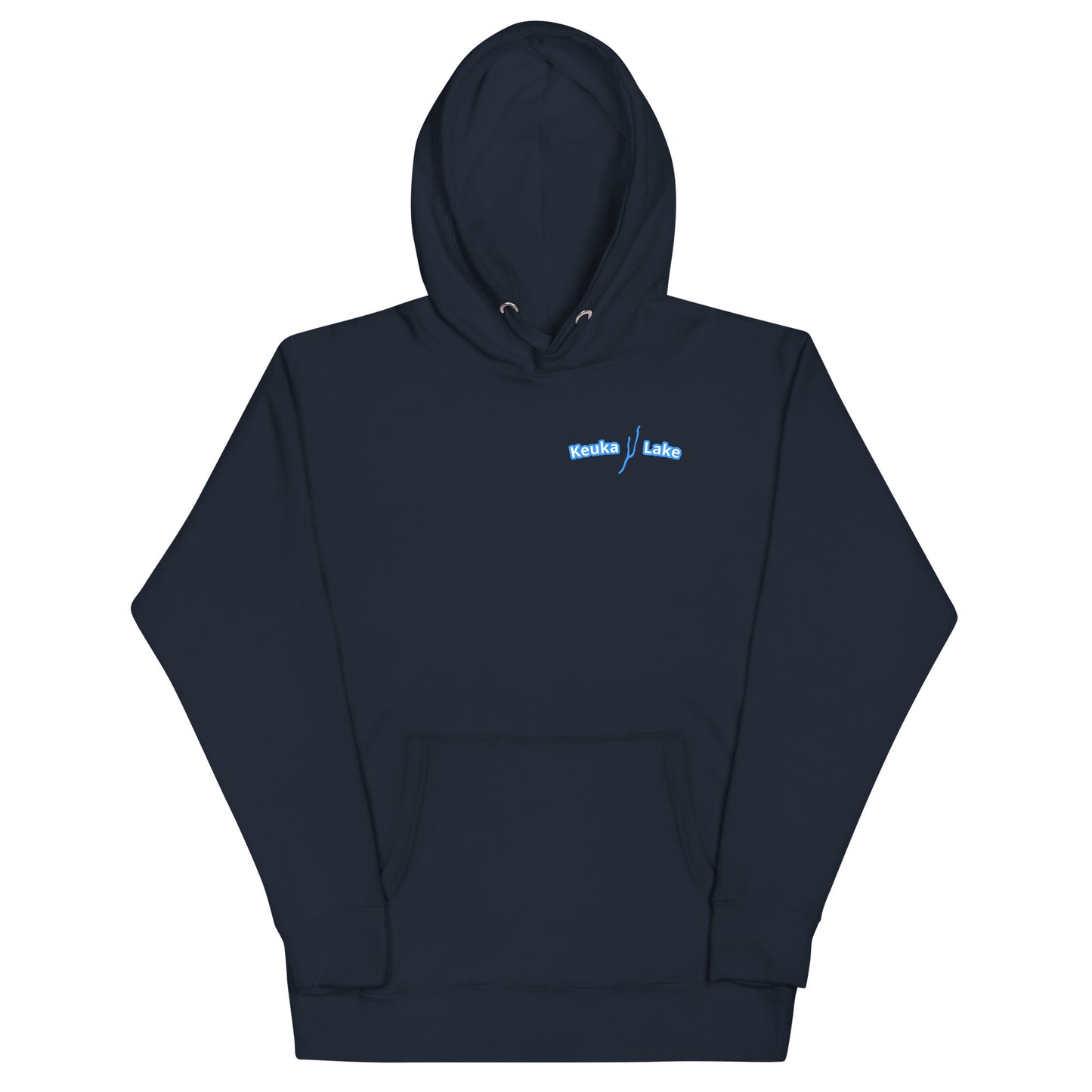 Unisex Hoodie - Keuka Lake, Adirondack back