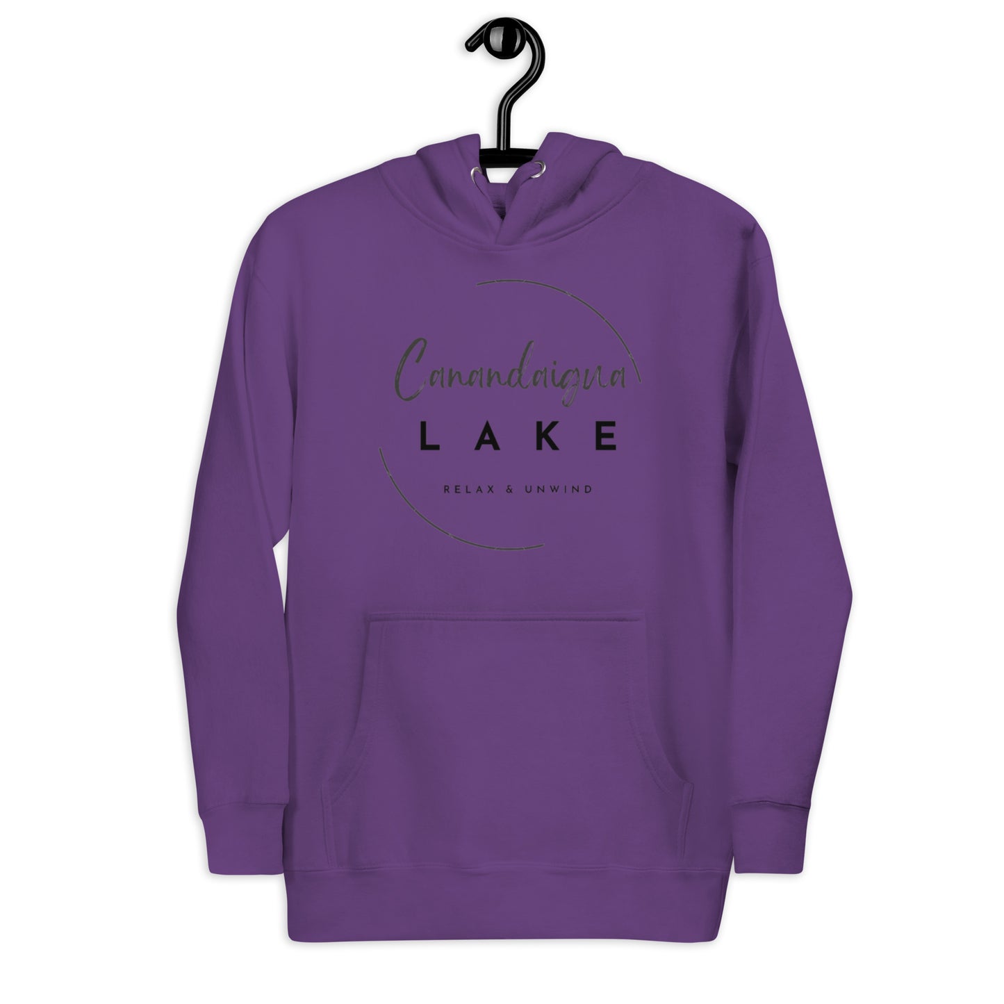 Unisex Hoodie - Canandaigua Lake Relax & Unwind