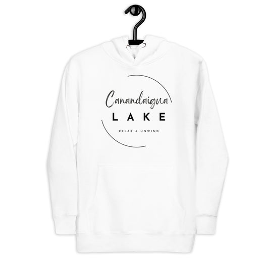 Unisex Hoodie - Canandaigua Lake Relax & Unwind