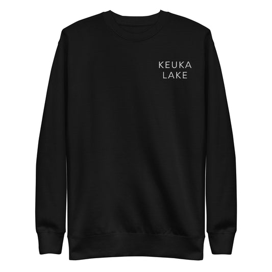 Unisex Premium Crewneck Sweatshirt - Keuka Embroidered