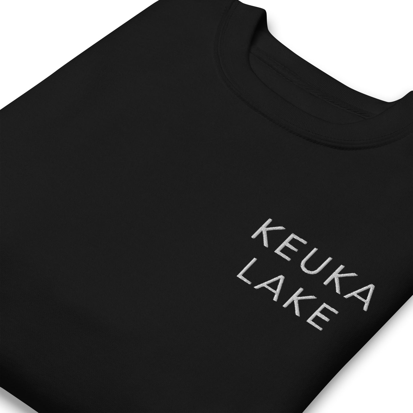 Unisex Premium Crewneck Sweatshirt - Keuka Embroidered